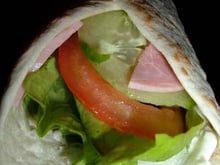 Wraps au chèvre