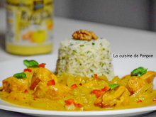 Poulet au pesto jaune