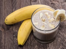 Smoothie à la banane et au miel