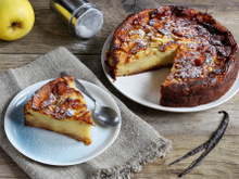 Gâteau invisible aux pommes du Limousin AOP