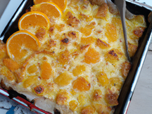 Doux gratin aux agrumes