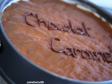 Cheesecake caramel chocolat