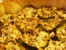 Tarte courgettes / feta