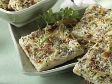 Tarte à l'oignon au Philadelphia