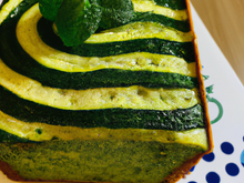 Gâteau de courgettes à la menthe