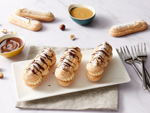 Biscuits cuillère façon éclair au praliné