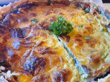 Quiche à la parmesane