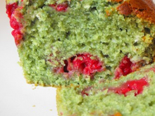 Cake pistache & framboise