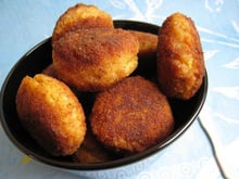 Croquettes de riz épicées