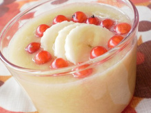 Compote rhubarbe / banane