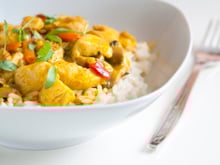 Curry de poulet façon Thaï