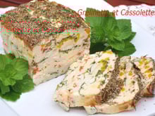 Terrine de poulet aux poivrons