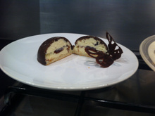 Dôme chocolat citronné