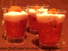 Cappuccino de betterave au chèvre