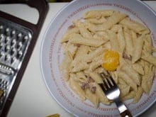 Pâtes carbonara facile