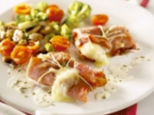Paupiettes de porc au Reblochon