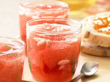 Salade de pamplemousse de Floride en gelée pétillante