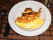 Omelette aux aillets