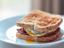Croque-monsieur façon egg muffin