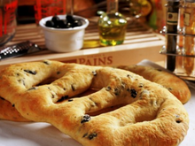 Fougasse au paprika et origan
