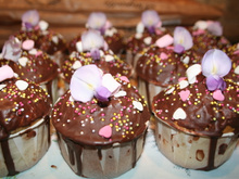 Cupcake chocolat amande