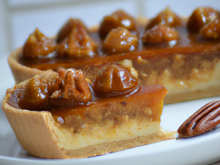 Tarte aux noix et au caramel beurre salé