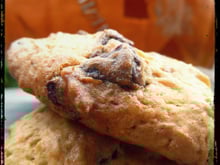 Cookies citrouillés et chocolatés