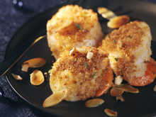 Noix de Saint-Jacques panées