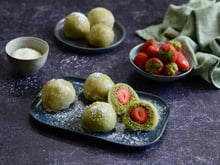 Ichigo daifuku, mochi à la fraise