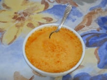 Crème brûlée créole au coco