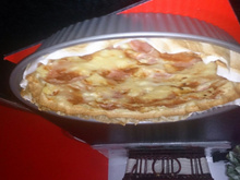 Tarte façon raclette