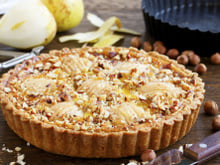 Tarte aux poires et mascarpone