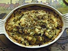 Tian de courgettes au thon et au Boursin cuisine aux trois poivres