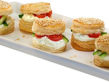 Bouchées feuilletées farcies