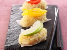 Sushis aux fruits