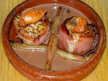 Tapas de Saint-Jacques lardées au serrano