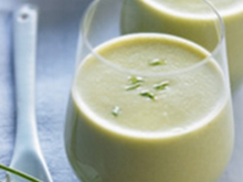 Velouté de haricots verts maison
