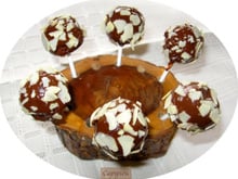 Pop cakes choc'amande