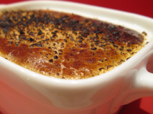 Crème brulée au foie gras