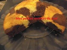 Marbré choco-orange