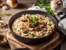 Risotto facile aux champignons au Cookeo