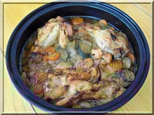 Blanquette de dinde aux légumes