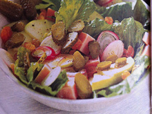 Salade croquante
