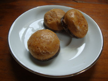 Petits pains épices et chocolat