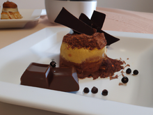 Parfait au chocolat et au marron