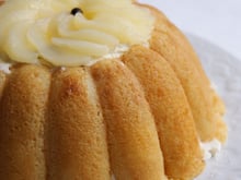 Charlotte aux poires crémeuse