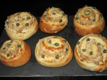 Escargots briochés au thon