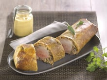 Filet mignon de porc en croûte