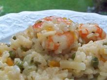 Risotto aux crevettes classique