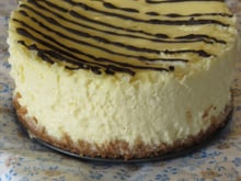 Cheesecake marbré au citron vert et chocolat